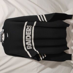 SALE! Los Angeles Oakland Raiders 80's NFL Cliff Engle Vtg Sweater (BX32)